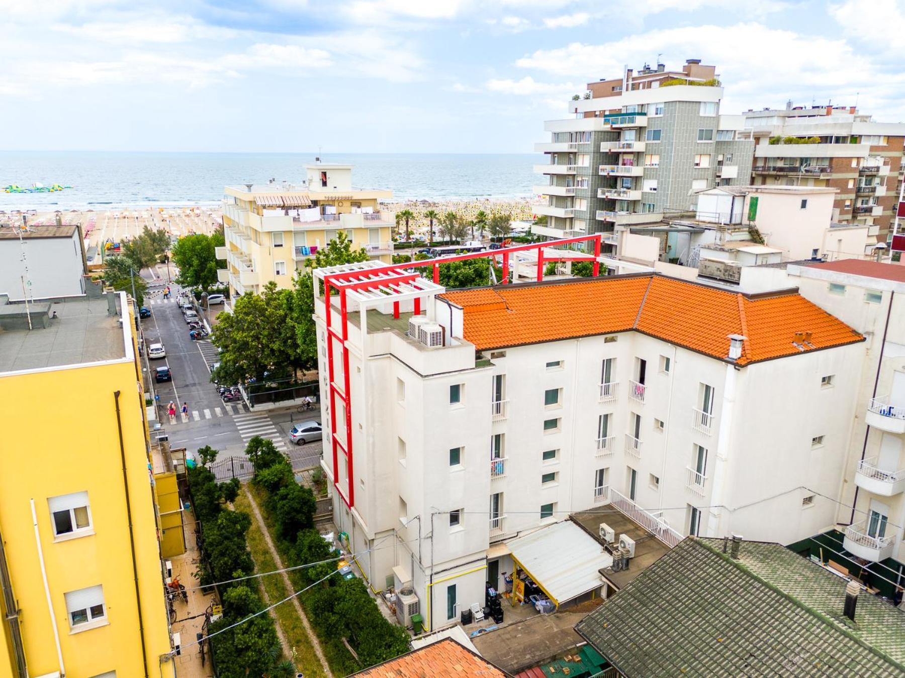 Hotel Amicizia Rimini Esterno foto